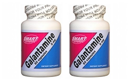 Galantamine Capsules 120 x 8mg Caps = 960mg Total, Smart Memory Supplement, Lucid Dream Yoga, Dreaming