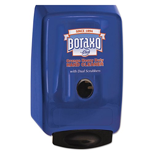 Boraxo 10989 2L Dispenser for Heavy Duty Hand Cleaner, Blue, 10.49"x4.98"x6.75" - Thumbnail 2