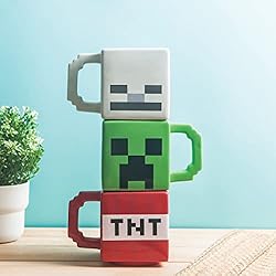 Zak Designs Minecraft Mug Unique 3D Sculpted