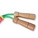Daju Kids Jump Rope - Set of 2 - Adjustable Jump Rope & Skipping Rope Toy - Rainbow Colored, 7ft Long