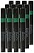 Eberhard Faber(R 3000(R) Chisel-Tip Permanent Markers, Green, Pack Of 12