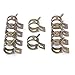 10 x 10mm Spring Clip Fuel Hose Line Water Pipe Air Tube Clamps Fastener