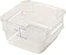 CFS 10721AF07 StorPlus Square Container Only, Polycarbonate, 4 Quart, Purple