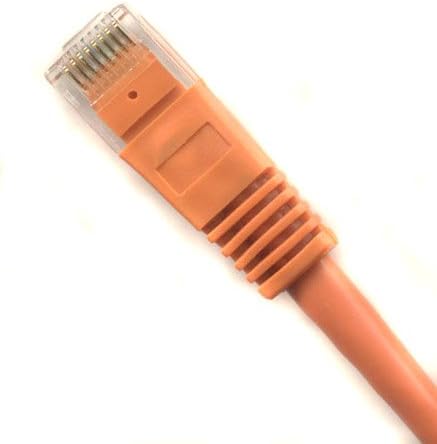 Ultra Spec Cables Pack of 200 - Orange 1FT Cat6 Ethernet Network Cable LAN Internet Patch Cord RJ45 Gigabit