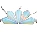 SUNYIK Opal Opalite Gemstone Stone Healing Dowsing Reiki Chakra Pendulum Opalite