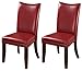 Signature Design by Ashley Charrell Dining Room Chair, Red