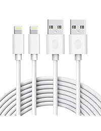 Atizzy Phone Chargers, Durable Fast Charging Cable Phone Cord High Speed Connector Data Sync Transfer Cord Compatible with Phone X, Phone 8, Phone 7, Phone 6, Phone 5, More