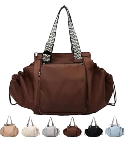 Everyday Tote Bag,15 Smart Pockets,Essential Tote Bag,4 Way Convertible Backpack, 2026 New Multifunctional Travel Bag (coffee) : Clothing, Shoes & Jewelry