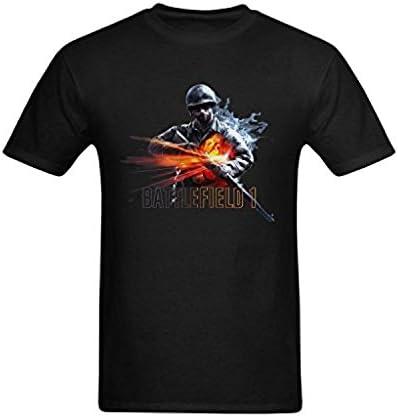 XouAEN Men39;s Battlefield 1 Game T-shirt X-Large