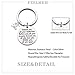 FEELMEM Graduation Gifts Behind You All Memories Before You All Your Dream Graduation Keychain Inspirational Graduates Gifts 2018, 2019 (Silver)