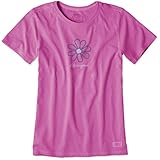 Life is good Women's Open Daisy Crusher S/S Tee Shirt