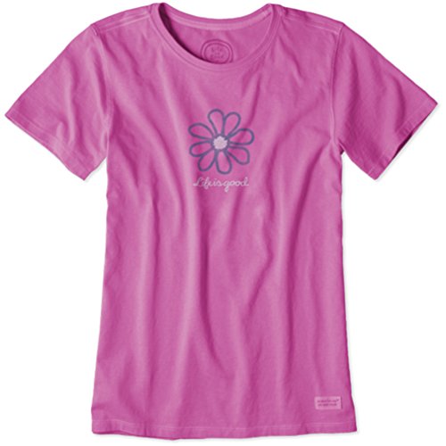 Life is good Women's Open Daisy Crusher S/S Tee Shirt