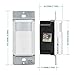 ECOELER Motion Sensor Wall Switches, PIR Occupancy Sensor Light Switch, Adjustable Motion-Activated
