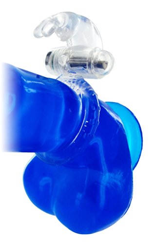 Crazycity Sensitive Multi Speed Wireless Clear Rabbit Vibrating Cock Ring Thumper Penis Ring Cock Vibratior Erection Support Ring Silver Bullet Clit Ficker Dick Ring for Men Lover Couple oh, MAKE HIM LAST LONGER!