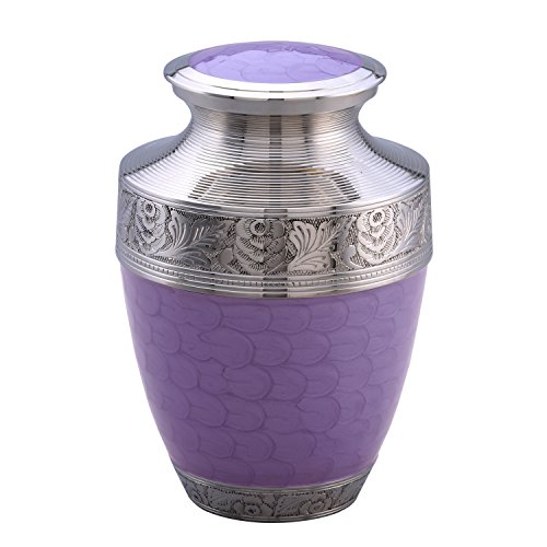 Eternal Peace Lavender Cremation Urn Premium Quality Large Lavender