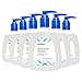 Amazon Brand - Solimo Daily Facial Cleanser for Normal to Oily Skin, 8 Fluid Ounce (Pack of 6)
