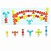 COLOR TREE Kids Suction Cup Toys Silicone Building Blocks | Construction Set | Educational Building Kit (Shape-s)