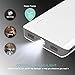 Power Bank Portable Charger 20000mah High Capacity Battery Pack Dual Micro 2A Faster Inputs Compatible LED Flashlight Smart Devices Android Phone and Other Cellphones White (2 Micro Cables Include)