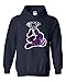 Artix Holding Diamond in Galaxy Colors Unisex Hoodie Sweatshirt