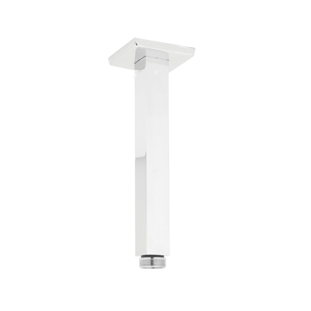 Deva ARMC04 Square Ceiling Shower Arm with Chrome Finish