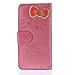 Energystore Hello Kitty Cute Leather Flip Case for Iphone 5 (Rosered)