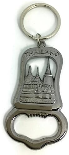 Bottle Opener Keychain Ring Berverage Pocket Temple