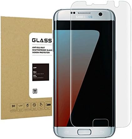 Galaxy S7 Edge Tempered Screen Protector Thierfy [Bubble-Free][Anti-Scratch] 9H Hardness[Scratch Resistant] HD Clear Film Screen Protector for Samsung Galaxy S7 EDGE Clear