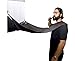 Polished Gentleman Beard Bib - with High-Grade Grooming Material - Mustache Apron Hair Catcher for Shaving & Trimming - Easy to Install Cape with Suction Cups - Styling & Neat Cheeks Tool