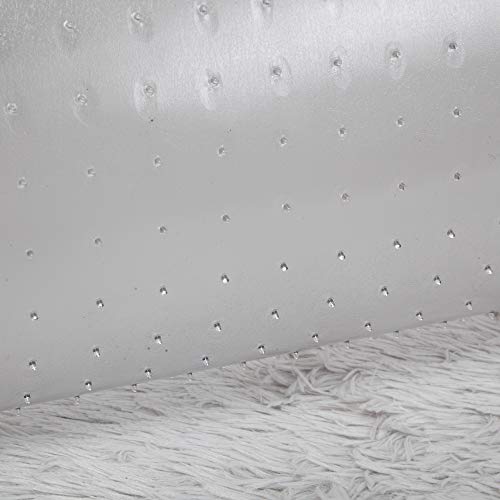 Henf 36" x 48" Transparent Office Chair Mat for Carpeted Floors, Clear Chair Mat with Lip for Carpet, PVC Matte Home-use Protective Mat