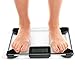 Digital Body Weight Bathroom Scale With Step-On Technology – Reliable and Precise lb and kg Results - Modern Clear Glass Tempered Tough Design – Large LCD Screen with Auto On/Off – 400 Pound Capacity