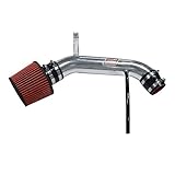 DC Sports SRI6006 Polished Short Ram Intake System with Filter and Installation Hardware