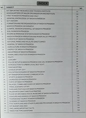 Madhya Pradesh General Knowledge 2022 (MP GK ) Book in English for Mppsc prelims & Mains , Upsc, Banking and Other All… - Image 4