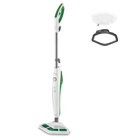 Polti Vaporetto Sv400hygiene Scopa Vapore Con Spazzola Vaporforce Serbatoio Estraibile 1500 W 03 Litri Acciaio Verde