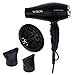 VASLON 1875W Lightweight Negative Ions Hair Blow Dryer with Concentrator Nozzle 2 Speed and 3 Heat Settings Cool shot button DC Motor