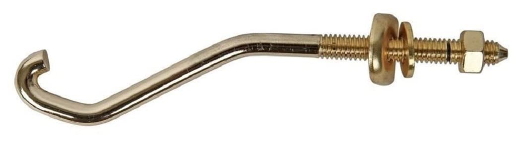 LP Latin Percussion Tension Hook Djembé Aspire, 9/32" x 145 mm x 53 mm, Gold - LPA221