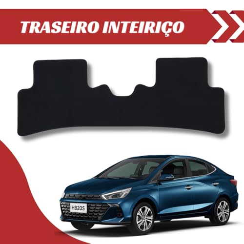 Tapete Carpete HB20S Sedan Com Traseiro Inteiriço 2023 2024 2025 2026