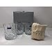 Marquis by Waterford Markham Double Old Fashioned Glasses, Set of 4, includes an Ava & Lucy Microfiber Cloth