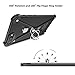 OATSBASF for iPhone 7/8 Plus Case, Metal Case Two-Layer Protection Ultra Thin Anti-Scratch with Phone Ring Holder [Extra 2 Protectors] for iPhone 7/8 Plus (5.5