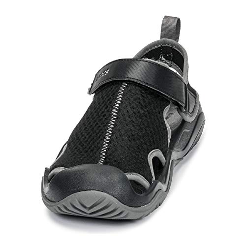 mens swiftwater deck crocs