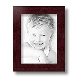 ArtToFrames 6x8 Inch Brown Picture Frame, This