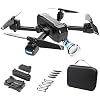 B-Qtech GPS Drone with Dual Camera 1080P for Adults, 50X Zoom, 500M RC Distance, WiFi 5G Live Video, GPS/Optical Flow…