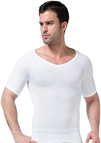 ZEROBODYS Men body Short sleeve/corsets underwear/belly-collecting waist-protecting body T-shirt