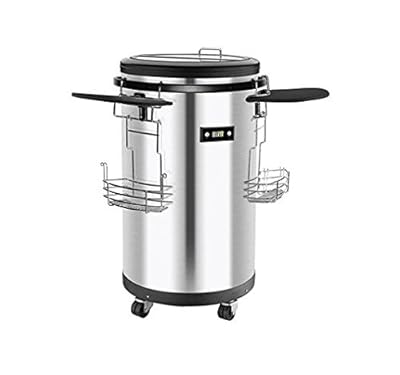 60 Can Single Zone Refrigerated Party Cooler in Stainless Steel