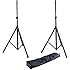 Hola! HPS-200PA, PRO Adjustable Height 6ft Tripod PA Speaker Stand with Carrying Bag, PAIR