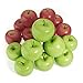 12pcs Decorative Large Artificial Green Apple Plastic Fruits Home Party Decor