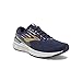 Brooks Mens Adrenaline GTS 19 Running Shoe - Navy/Gold/Grey - D - 13.0