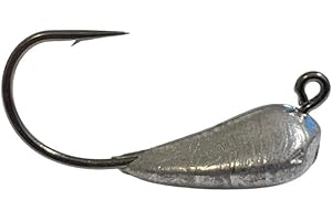 GREAT LAKES FINESSE Mini Pro Tube Head - 4 Pack - Finesse Bass Fishing - Finesse Tube Jig Head - Ultra Sharp Hook