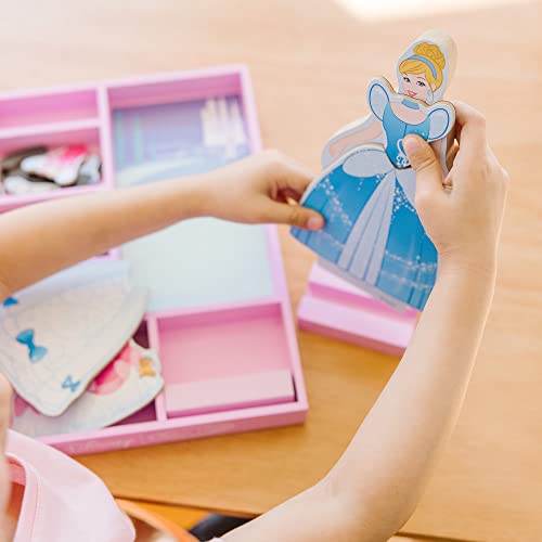 Melissa & Doug Disney Cinderella, Belle, and Rapunzel DressUp