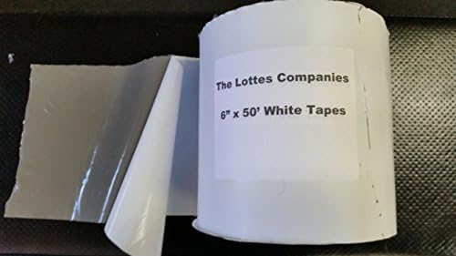 Better Than Eternabond Roofing and RV White Rubber Repair Tape 6 x 50' by Lottes Roofing