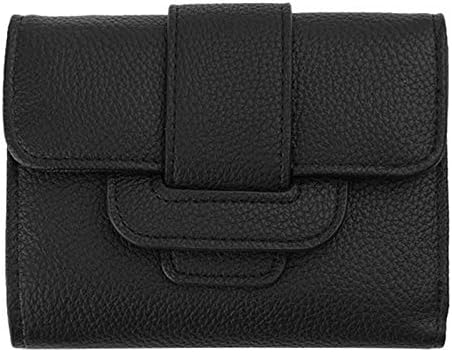 Mac Lawrence Women's & Girls Mini Short PU Leather Zipper Card Holder Wallets Purses